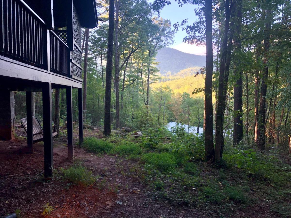 Mountain-Top Cabin Get-Away With Hot Tub And A View Sautee Nacoochee Exteriör bild